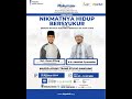 🛑 LIVE Kajian Tauhid : Nikmatnya Hidup Bersyukur - Masjid TSM Bandung