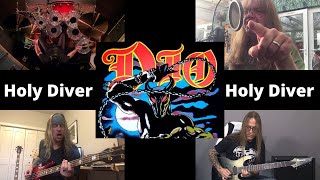 Holy Diver | Dio | Cover | Remote Jam | Steve Stine