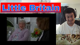 American Reacts Little Britain Grandma & Grandson