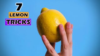 7 Amazing Lemon Tricks | New Science Experiments With Lemon | 2022