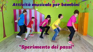 Gioco musicale ritmico-corporeo per bambini dell'infanzia e della primaria-