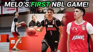LaMelo Ball’s FIRST NBL GAME In Australia!! This Year’s About To Be CRAZY (FULL HIGHLIGHTS) 😱