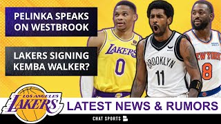 Lakers News & Rumors On Kyrie Irving, Russell Westbrook, Lakers UDFA Signings + Sign Kemba Walker?