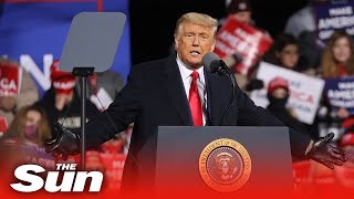 Live: Donald Trump campaigns in Hickory, North Carolina