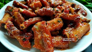 SƯỜN CHIÊN NƯỚC MẮM cách làm đơn giản hơn thịt thơm thấm đậm đà vô cùng ngon cơm |Nhamtran FV