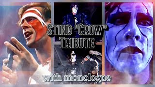 Sting Crow WCW Custom Tribute with monologue | WCW 1996/1997