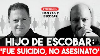 "Pablo Escobar se SUlClDÓ, no lo mataron" Su hijo | Julio Sánchez Cristo
