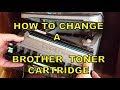 How To Change Toner In a Laser Printer (Brother MFC L2700DW)