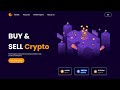 How To Design Crypto Currency Website In html, css, js | Add Crypto currency Price On Website.