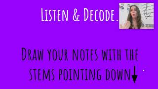 Decode by Writing - Unit 1 Patterns
