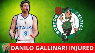 BREAKING: Danilo Gallinari Suffers Knee Injury In FIBA World Cup Qualifier | Celtics News