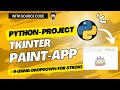 Change stroke size in paint application - tkinter Python | Python Canvas