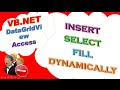 VB.NET Access DataBase Ep.04 : DataGridView - INSERT,SELECT,POPULATE