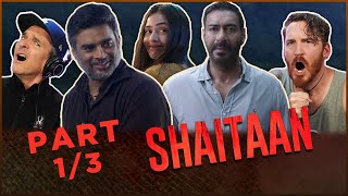 SHAITAAN MOVIE REACTION Part 1/3! | Ajay Devgn | Madhavan | Jyotika