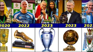List Of Erling Haaland Career All Trophies & Awards 2023