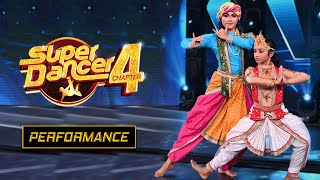 Swetha और  Pratiti ने किया महाभारत पे Spectacular Dance | Super Dancer 4 | #Pratha |  सुपर डांसर 4