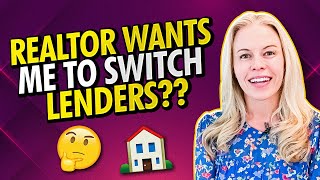 Realtor Wants Me To Switch Mortgage Lenders?? First Time Home Buying Tips & Advice 2022 🏠