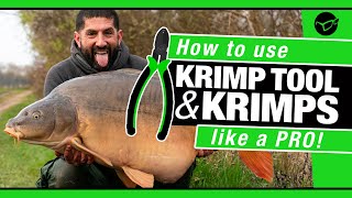 How To Use Korda Krimps With Ali Hamidi  | Carp Fishing