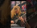 Dave Mustaine being a guitar legend. #guitar #shots