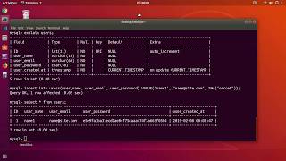 MySQL Tutorial: Create Database, Table, & Insert Values