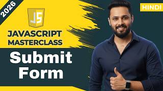JavaScript Tutorial in Hindi #70 JavaScript Form Submit Handling | preventDefault() + FormData