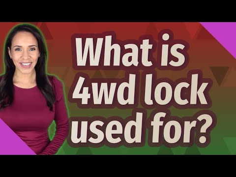Can you drive with 4WD lock on?
