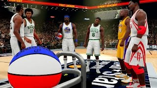 NBA 2K16: The Greatest Big Men of All Time - Three Point Contest! 2000 Subscriber Special! [PS4]
