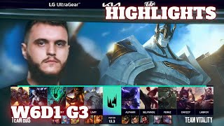 BDS vs VIT - Highlights | Week 6 Day 1 S12 LEC Spring 2022 | Team BDS vs Vitality W6D1