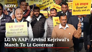 Arvind Kejriwal's March In Row With Centre Over Teachers' Foreign Trip