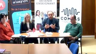 🔴Redif live COMPAS Université de Montpellier : Devenir Enseignant(e)