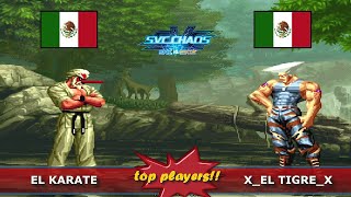 [TOPs SVC Chaos FT5] El Karate (Mex) vs X_EL-TIGRE_X (Mex) #svc_chaos