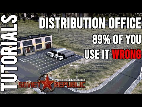 How to Use a Sales Office – Tutorial – Workers and Resources: Soviet Republic Guides