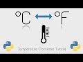 Python Tutorial: Celsius and Fahrenheit Conversion Program (No Imports)