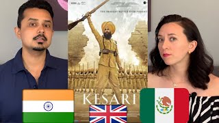 MEXICAN REACTION! KESARI | Akshay Kumar |Trailer REACTION & REVIEW! | MexIndi Couple