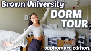 SHOWING YOU AROUND ONE OF THE NICEST DORMS AT BROWN UNIVERSITY! (a sophomore-year dorm tour)