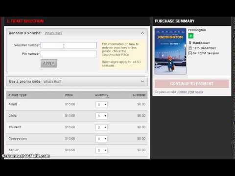 How to redeem Hoyts Cinema movie vouchers How to redeem Hoyts Cinema movie vouchers