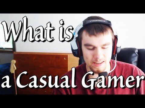 What defines a casual gamer?