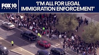 Arizona students lead peaceful walkouts against ICE | FOX 10 Phoenix