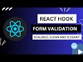 Complete React Form Validation | Forms Handling & Validation Tutorial using React