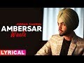 Ambersar Waala (Lyrical Video) | Jordan Sandhu | Desi Crew | Latest Song 2019 | Speed Records