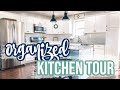 ORGANIZED KITCHEN TOUR | HOW TO ORGANIZE YOUR KITCHEN | MINIMALIST KITCHEN TOUR