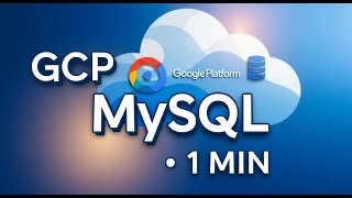 Create GCP Cloud SQL MySQL Instance | 1 Min Quick Tutorial