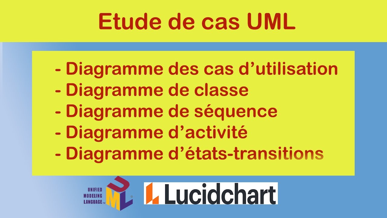 Etude De Cas UML : Réalisation De Plusieurs Diagrammes Sur Lucidchart ...