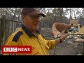 Firefighter loses own home while saving others - BBC News