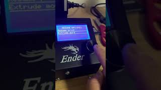 How to extrude filament from your ender 3 3D printer