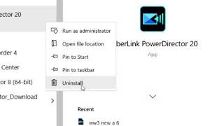 CyberLink PowerDirector 20 I'm done with this software. Broken, not working