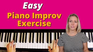 Easy Piano Improv Exercise - piano improvisation