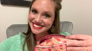 ASMR - Doing My Makeup - Soft Spoken Gum Chewing