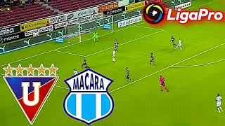 Liga de Quito vs Macara EN VIVO Liga Pro 2024