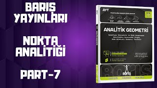 BARIŞ YAYINLARI  ANALİTİK GEOMETRİ-KAZANIM TESTİ-5